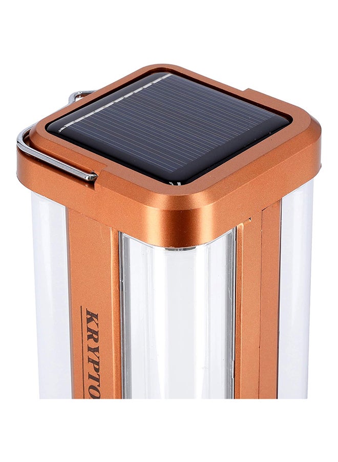 KRYPTON KNE5084 Rechargeable Solar LED Emergency Light Golden - Image 4