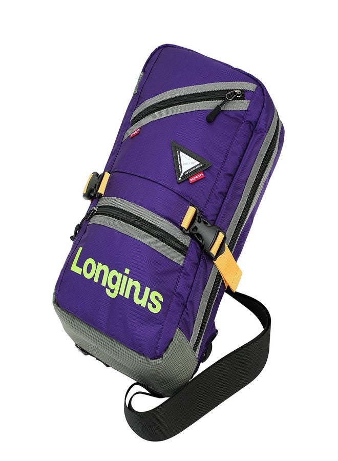 FIREFIRST Neon Genesis Evangelion Crossbody Shoulder Bag - Chest Sling Bags With a Built-in Rain Cover - Image 1