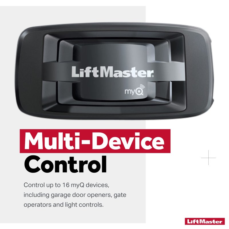ليفت ماستر Liftmaster 828Lm ضوء عن بعد لبوابة الإنترنت لفتحات أبواب المرآب ومشغل البوابة التي تدعم Myq - Image 3