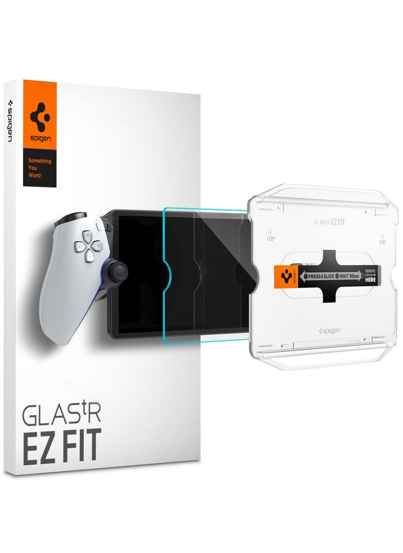 Spigen - Glastr Ez Fit for PlayStation Portal Remote Player Screen Protector Premium Tempered Glass with Easy Install Kit - Image 1
