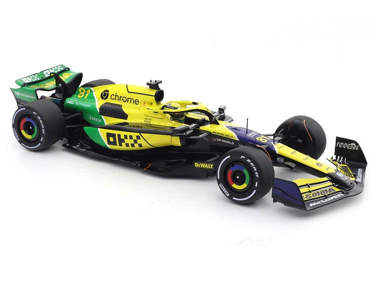 Maisto 1:24 F1 - فريق مكلارين MCL38 (جائزة موناكو الكبرى) - 2.4 غيغاهرتز (قابل للشحن عبر USB) - Image 1