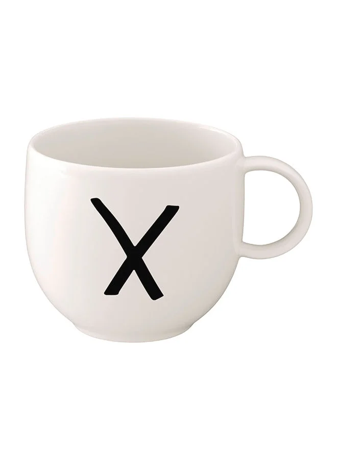Villeroy & Boch Coffee Letter X Mug