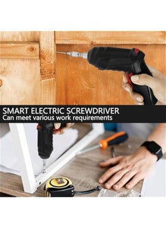 TRASSLE Electric Screwdriver, Cordless Screwdriver 48 PCS Power Screwdrivers Set, 3.6V Rechargeable and Rotating Cordless Electric Screwdriver with Built-in LED Work Light, USB Charging Easy to Use  - Image 5