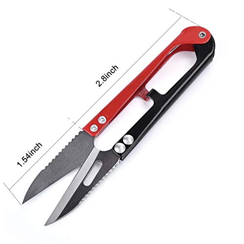 ESHATO 12 Pack Yarn Thread Craft Scissors Cutters for Sewing, 4.3 Inch Mini Small Snips Trimming Nipper for Office Home School Stitch DIY Supplies - Image 2