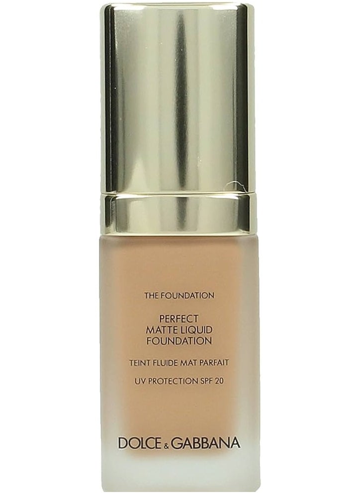 Dolce & Gabbana - Dolce And Gabbana Perfect Matte Liquid Foundation Spf 20 144 Bronze For Women - 1 Oz, Bronze, - Image 1