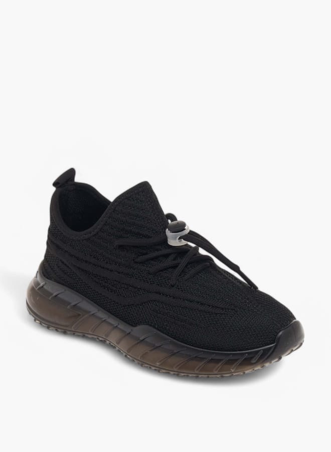 Oaklan by Shoexpress Boys Monotone Sports Shoes with Lace-Up Closure  - Image 1
