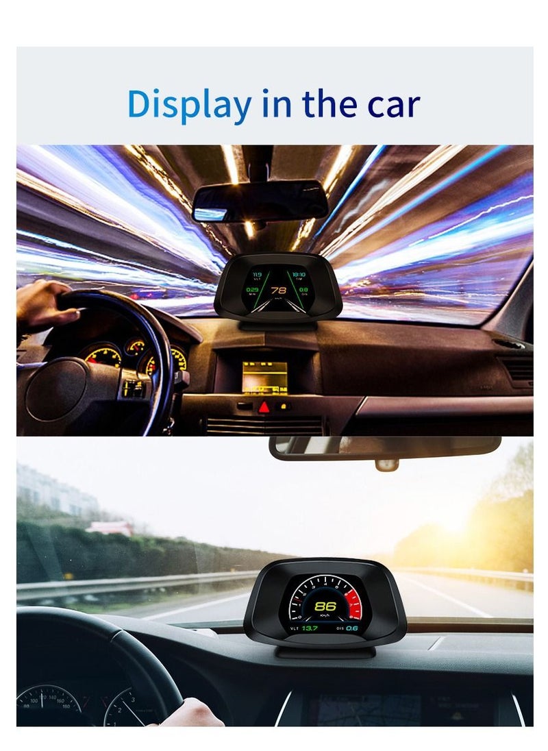 جولف لينك - شاشة عرض أمامية GULFLINK (HUD) عداد سرعة السيارة P19.5 - Image 1