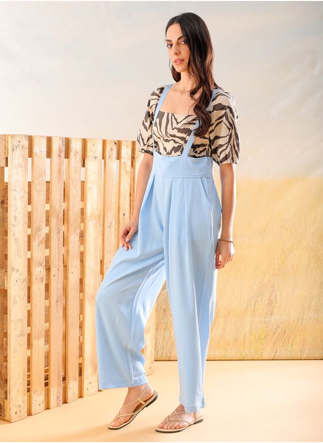 Freehand Women Regular Fit Solid High-Rise Pleated Pants  - Image 4