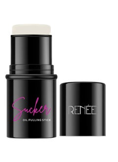 Renee Sucker Oil Pulling Primer Stick 5Gm Instantly Mattifies & Smoothens Skin Texture Enriched With Cocoa Butter Argan & Macadamia Oil Reduces Shine Due To Excess Oil Blurs Pores & Fine Lines  - Image 1