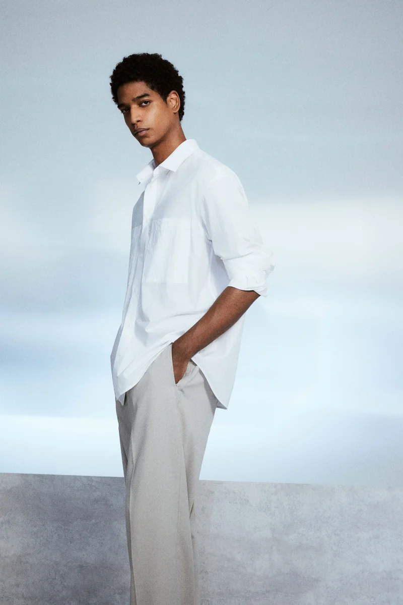 H&M Loose Fit Poplin shirt