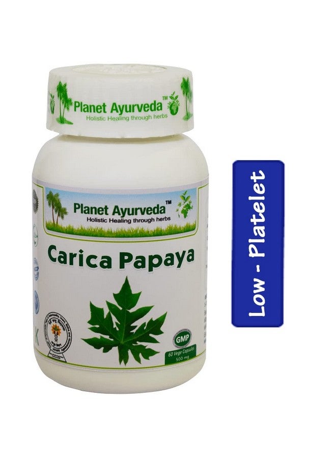 Planet Ayurveda Carica Papaya Capsules (60 CAP) - Image 1