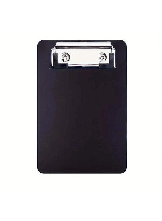 Blue Mini Clipboard Portable Notebook Writing Surface Durable PP Material For Students Professionals - Image 4