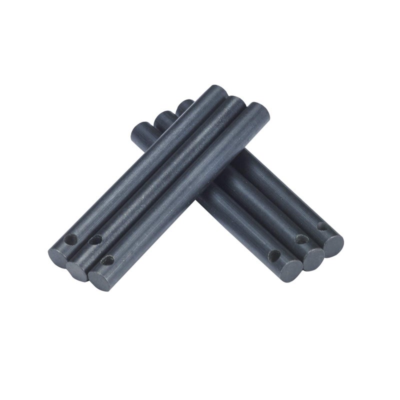 FOSTAR Survival Kit, 6PCS Drilled Ferrocerium Rod Fire Starter, Magnesium Fire Steel Rods, Must-Have for Emergency - Image 2