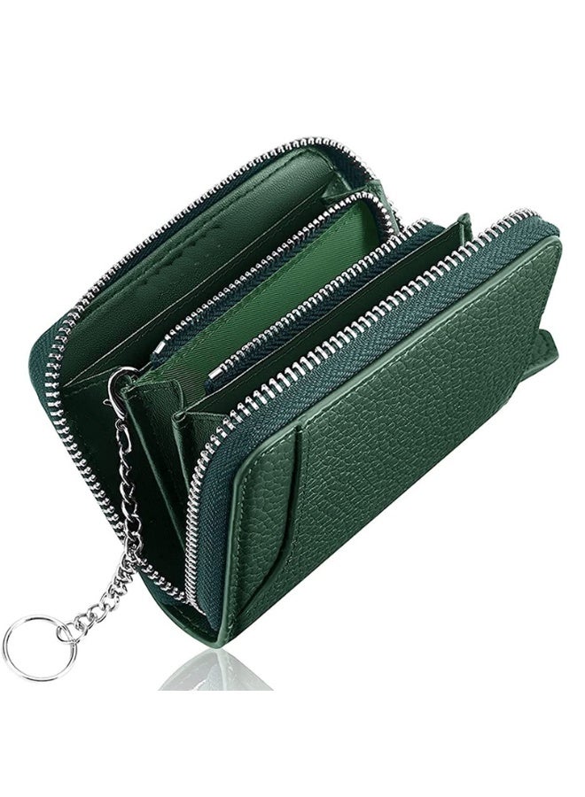 Mark Fairwhale New Lychee Patterned Leather Short Wallet With Top Layer  - Image 1