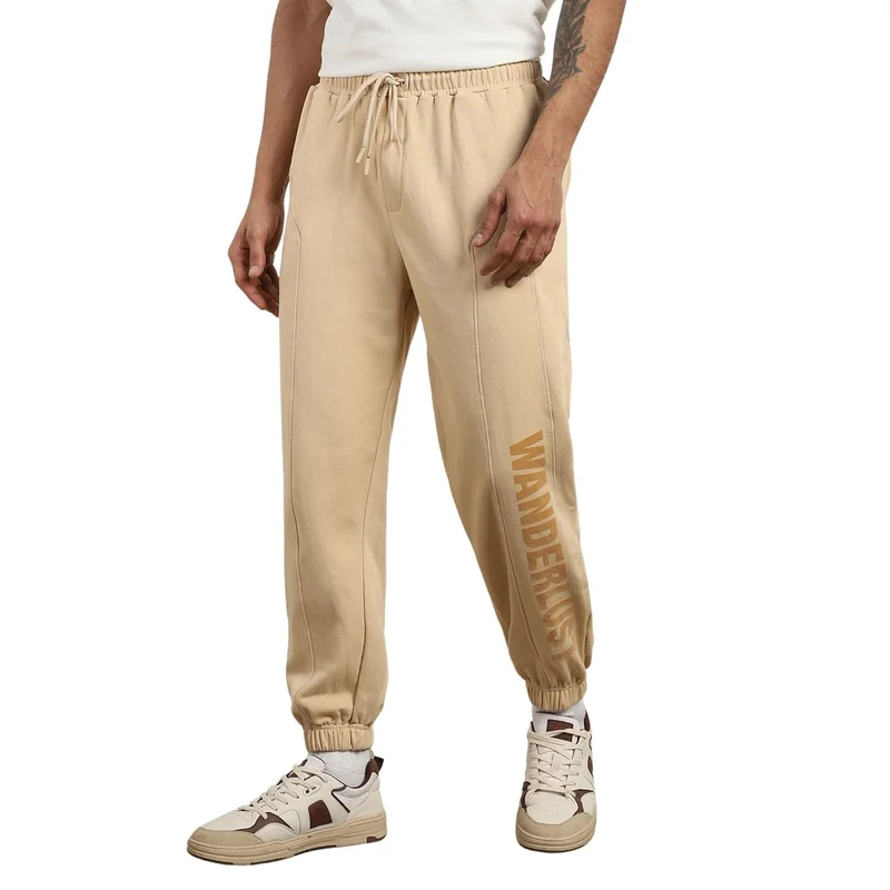 نوبيرو سراويل رياضية رجالية بيج