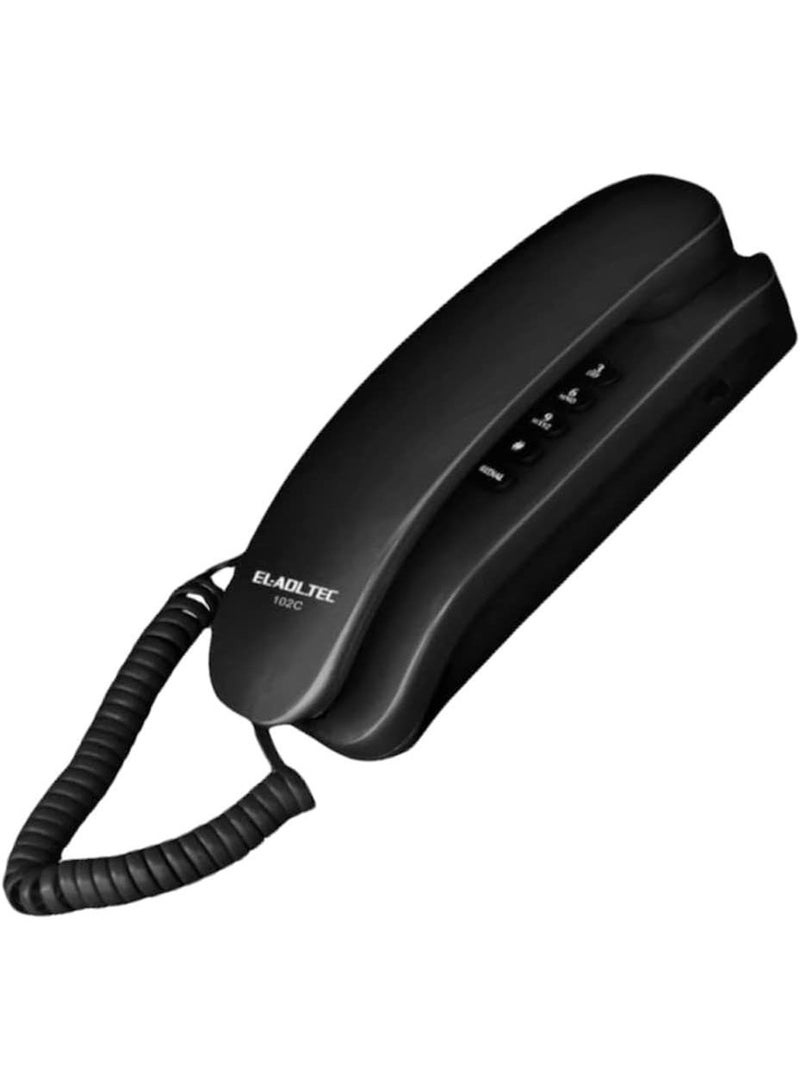 A wired landline phone with redial, hold, and flash functions; supports ringing and dialing; wall-mountable for home and office use. - Image 2