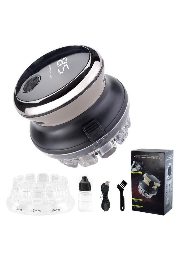 general Hair clipper electric head shaving men's self scraping barber tool hair shaving clipper clipper home USB - Image 2