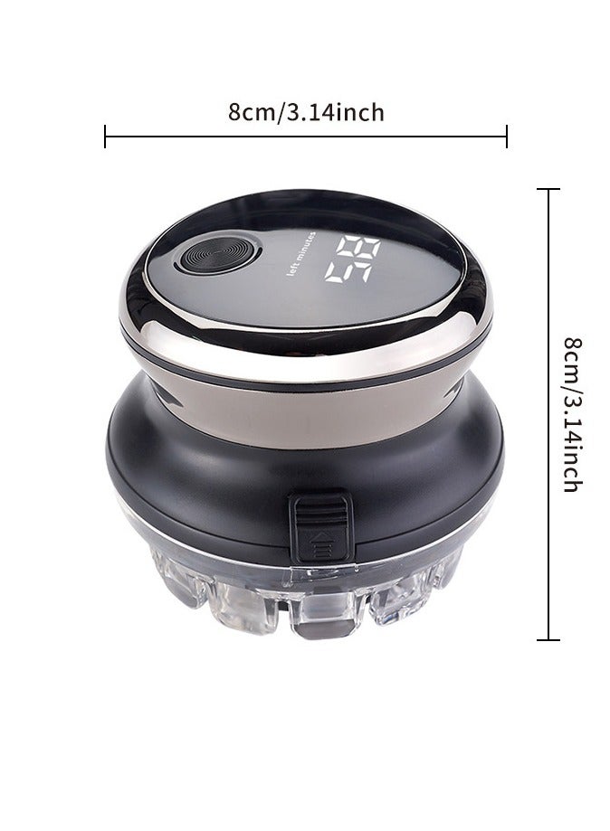 general Hair clipper electric head shaving men's self scraping barber tool hair shaving clipper clipper home USB - Image 4