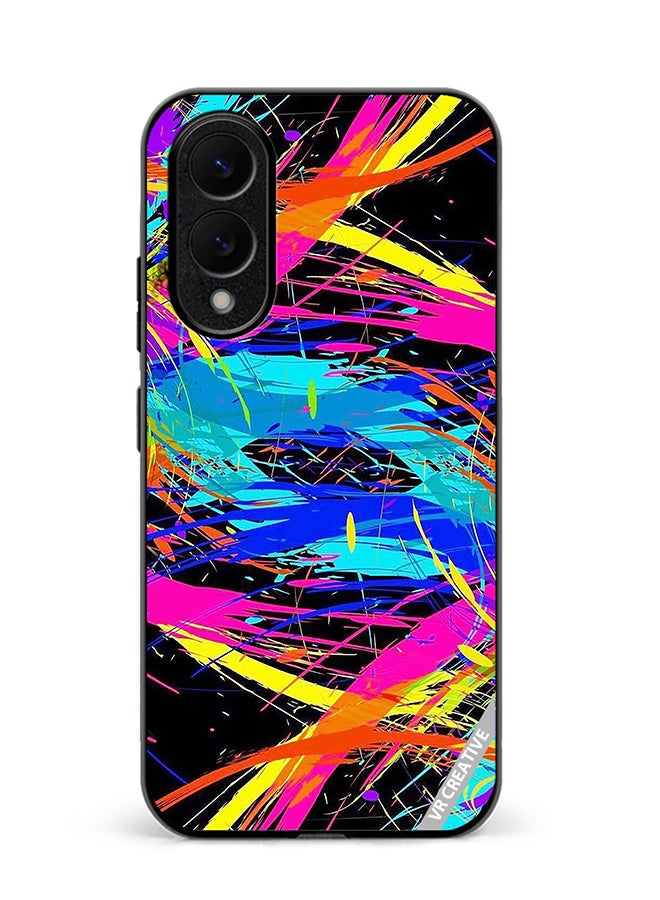 Protective Case Cover For Samsung Galaxy S25 Edge  Design Multicolour