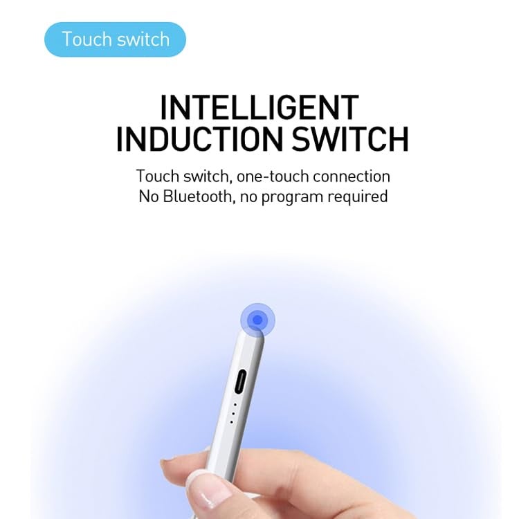 AJUK Stylus Pencil Compatible with iPad with Fast Charging, Palm Rejection, Magnetic Design, Tilt Sensitivity, Two Replacement nibs & Long Battery Life Touch Stylus Pen - Image 3