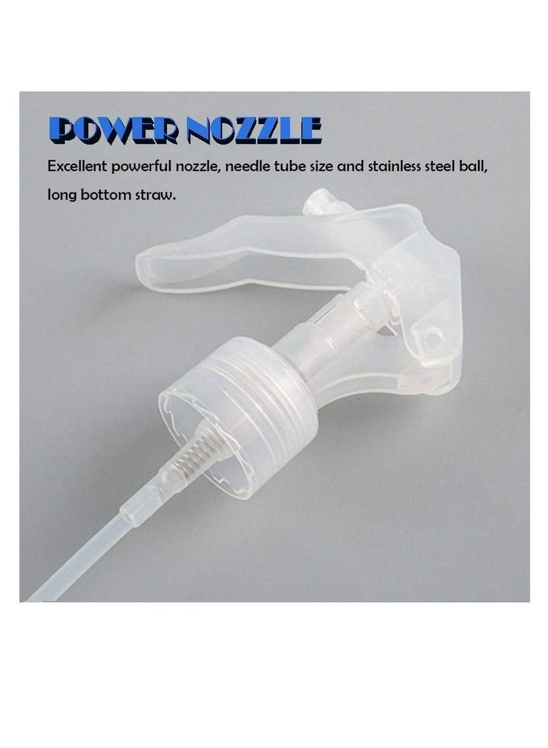 Spray Bottle,Empty Bottle Clear PET Plastic 200ml Bottles Safe Non-Mist Trigger Sprayer Leak-proof Great for Cleaning Products Garden using Beauty Treatments - Image 4