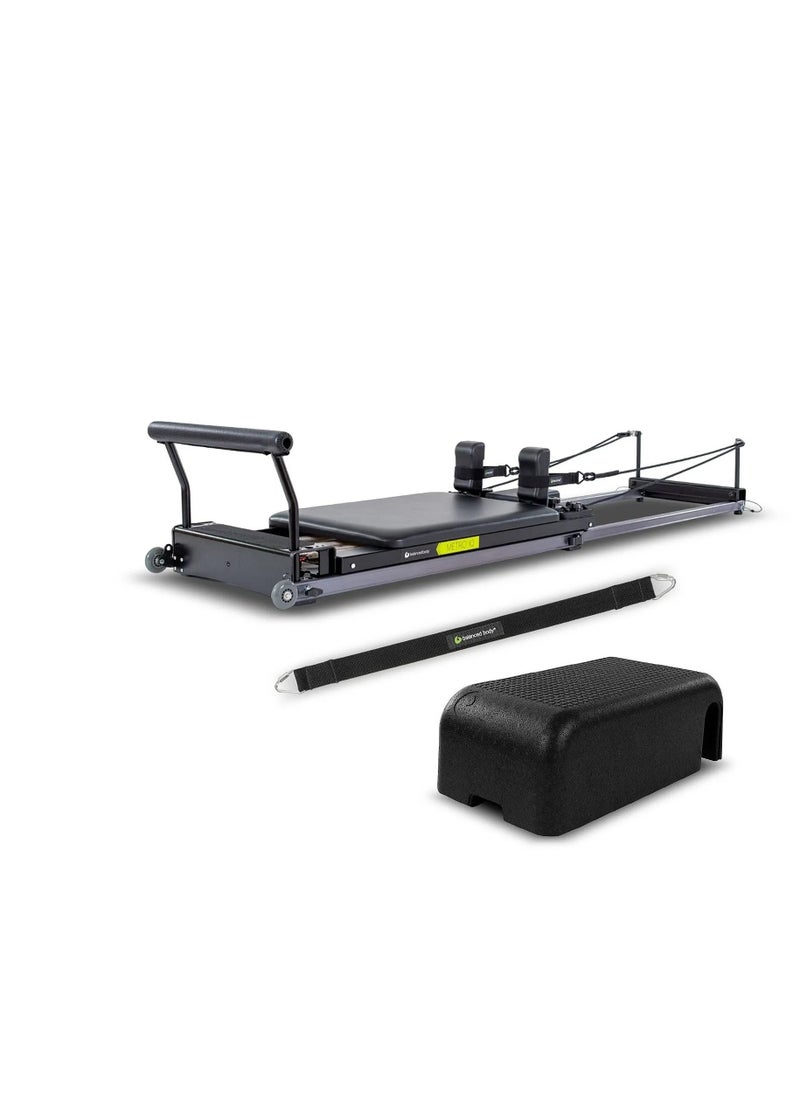 Balanced Body - Body Metro-Iq Reformer Bundle – Advanced, High-Tech Pilates Reformer With Smart Features For Full-Body Fitness, Core Training, And Home Or Studio Workouts - Image 1
