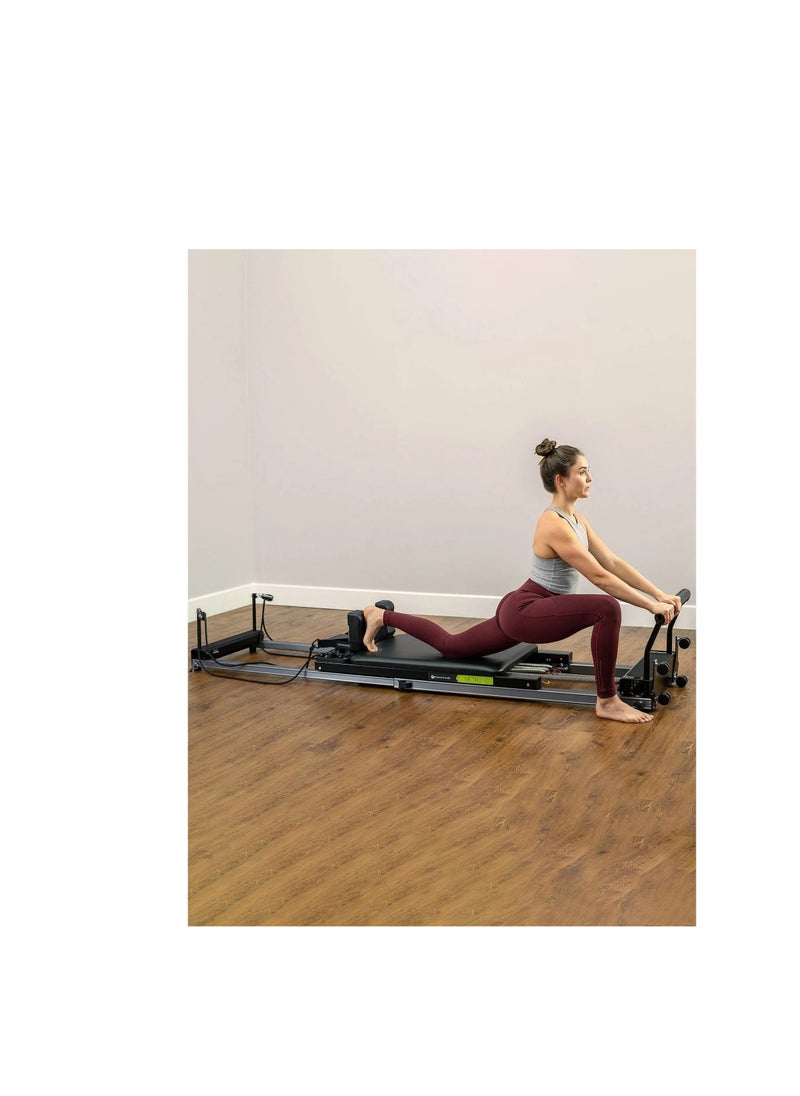 Balanced Body - Body Metro-Iq Reformer Bundle – Advanced, High-Tech Pilates Reformer With Smart Features For Full-Body Fitness, Core Training, And Home Or Studio Workouts - Image 1