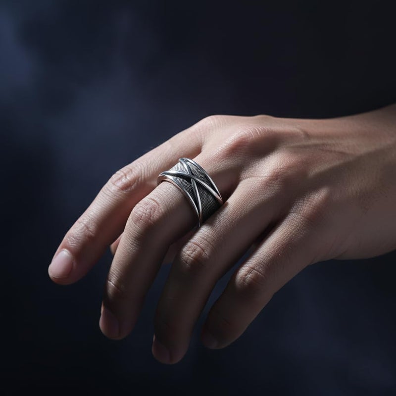 Mvaeizluex Anime ring for Cosplay Costume Accessories - Fashion Jewelry for Women Men - Image 4