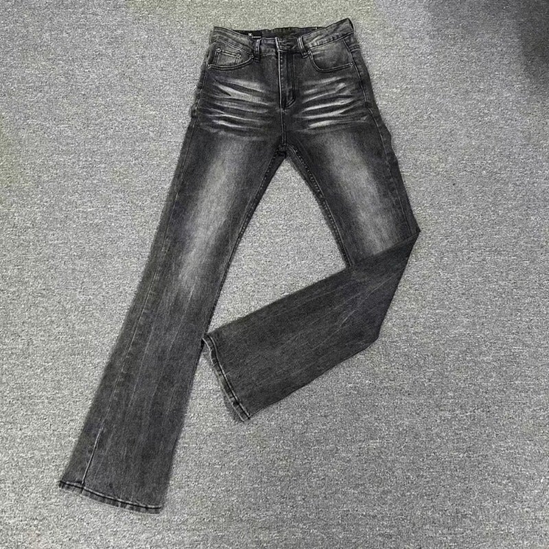 Unisex Classic Denim Jeans Loose Fit Daily Outdoor Wear - Image 2
