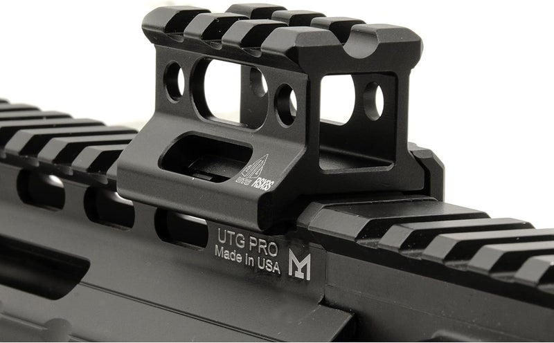 UTG Leapers MT-RSX8S Inc., Ss Picatinny Riser Mount, Black, 0.83" - Image 3