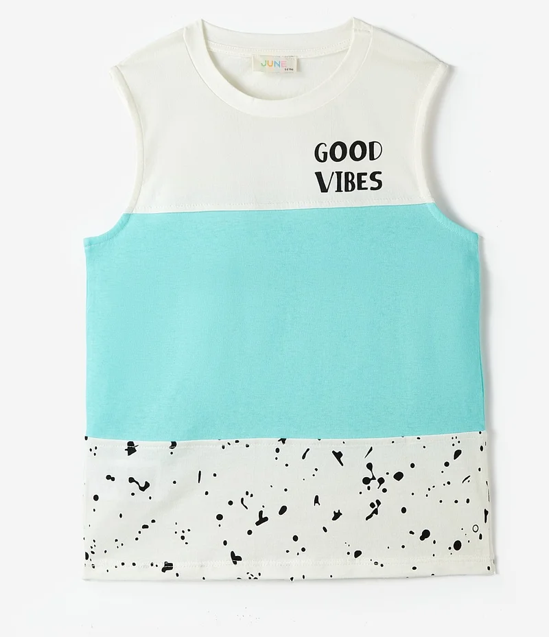 JUNE Boy Sleeveless T-shirt