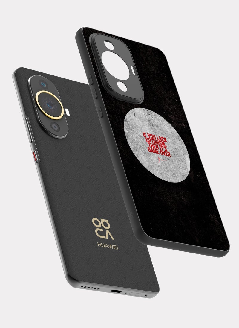 بكسلات كفر هواوي نوفا 11 برو اقتباس انجليزي إذا كنت تفتقر إلى التفاؤل - Image 2