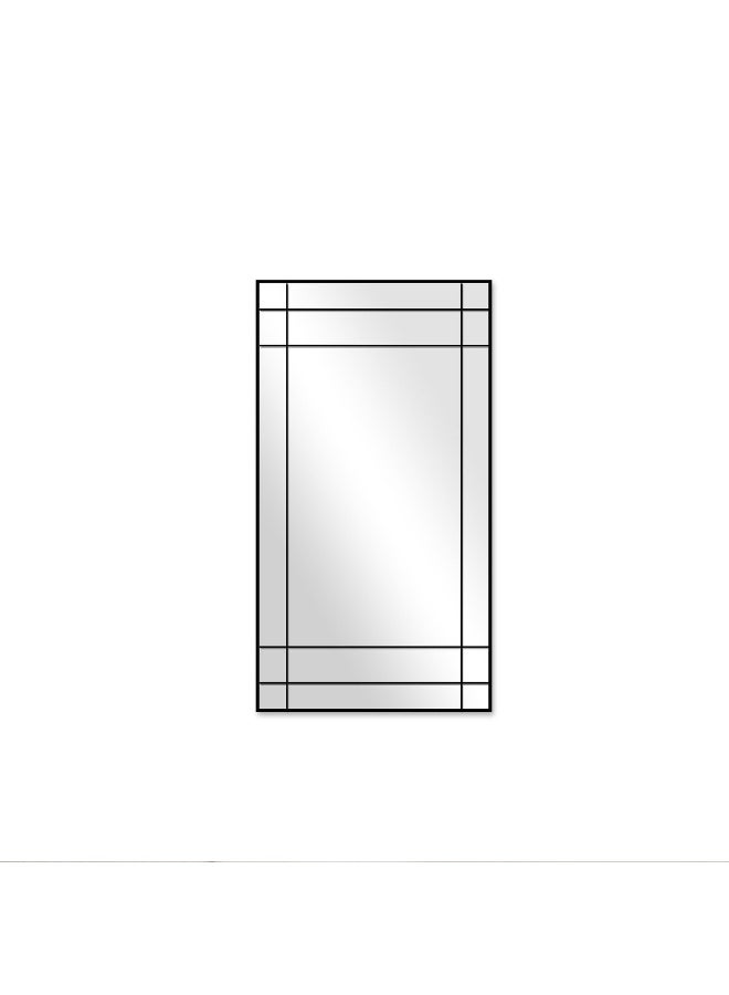 Baity Shatterproof aluminum wall mirror, size (180*90) cm - Image 3