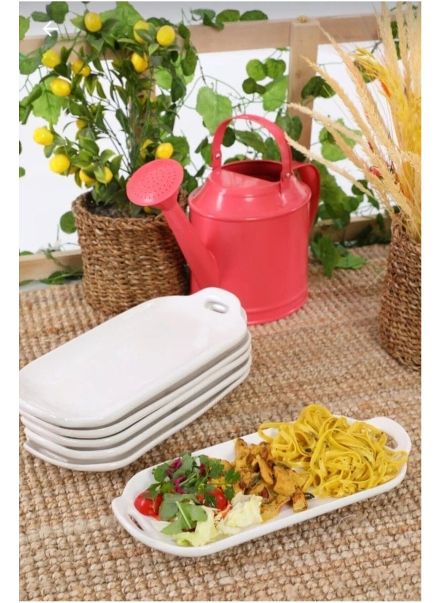 Devigo 2 Pieces Chicken World Model Serving Plate Presentation Plate 34X16 cm  - Image 1