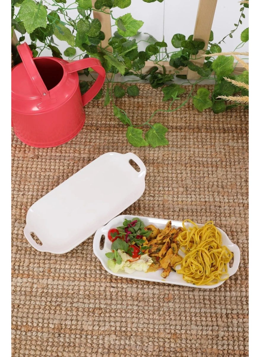 Devigo 2 Pieces Chicken World Model Serving Plate Presentation Plate 34X16 cm  - Image 5