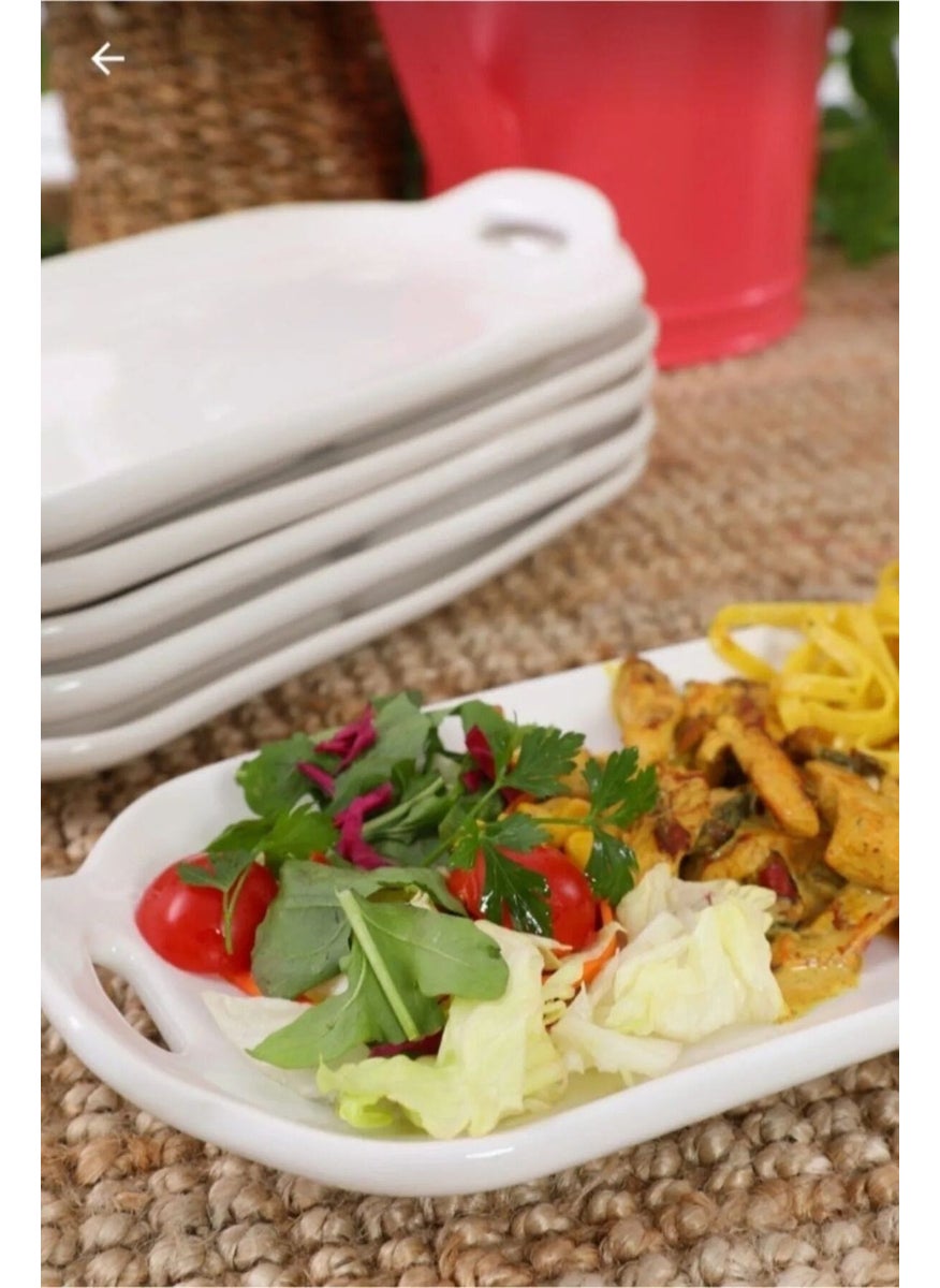 Devigo 2 Pieces Chicken World Model Serving Plate Presentation Plate 34X16 cm  - Image 4