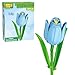 Brickcraft Bricktanicals Blue Tulip Brick Building Set 37 Piece Single Stem Botanical Flower Model Ages 8 Collectible Brick Flower Build Compatible with Brick Flowers Spring Gift for Kids - Image 2