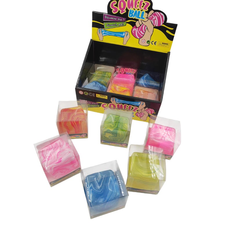 One New Stress-Relief Squishy Cube Maltose Decompression Creative Ice Cube Sensory Squeeze Toy  Cross-Border - Image 4