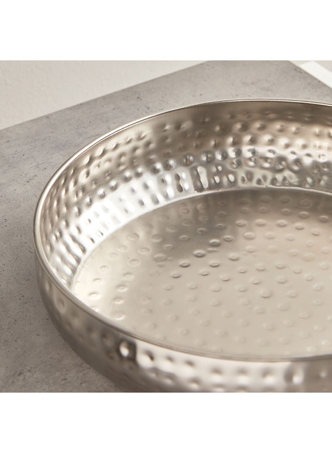 Home Box Avya Metal Hammered Urli 30 x 7 x 30 cm  - Image 3