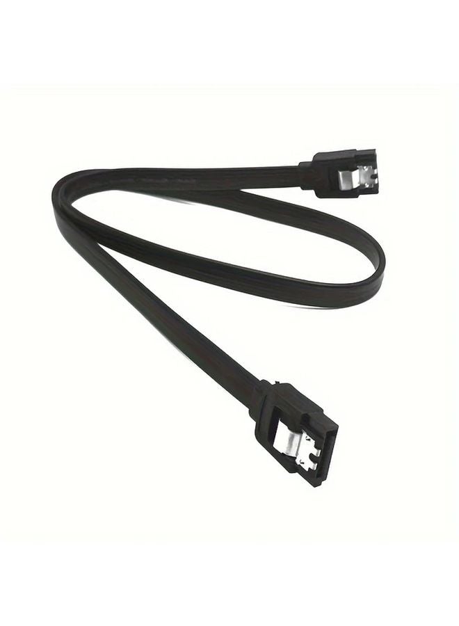 Universal 2.5 to 3.5 Inch SSD HDD Mounting Bracket Adapter with SATA 3.0 Cable Black - Image 1