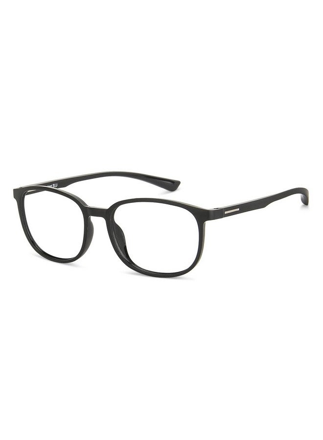 LENSKART BLU | Zero Power Blue Cut Computer Glasses | Gaming Glasses | Anti Glare, Lightweight & Blocks Harmful Rays | UV Protection Specs | Men & Women | Large | LB E13739 (Black) - Image 2
