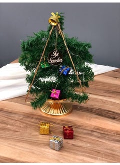 Masalsı Concept Fairytale Concept Table Top Christmas Tree Decorations and LED Included 