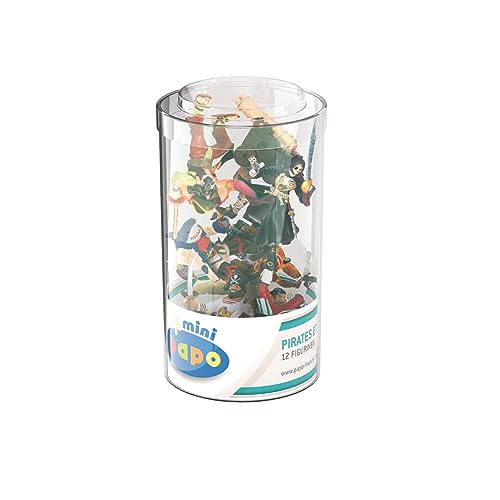Papo Mini Tub's Pirates and Corsairs Toy, 12 pcs - Image 1