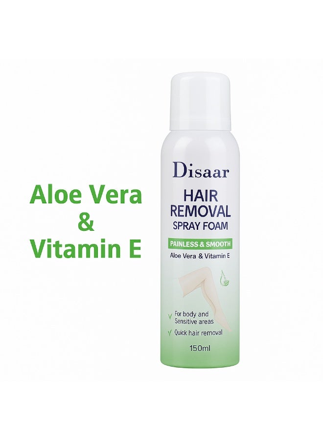 Disaar Hair Removal Spray with Aloe Vera and Vitamin E - Image 1