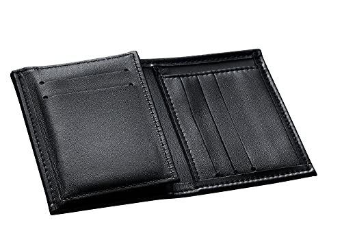 Perfect Fit Shield Wallets CHP California Highway Patrol Hidden Badge BiFold Wallet Cutout PF262 Black Leather - Image 3