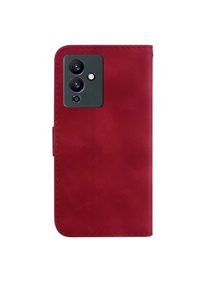 زبون جراب لهاتف Infinix Note 12 Pro 5G/Note 12 5G جراب هاتف جلدي منقوش على شكل سبعة - Image 3