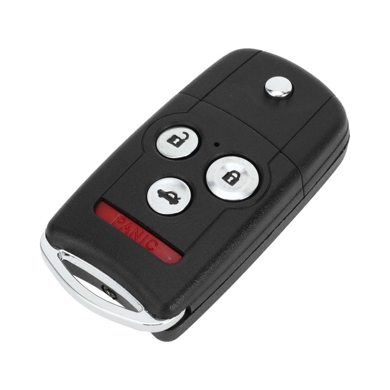 غلاف مفتاح X AUTOHAUX بديل لمفتاح الدخول عن بُعد لسيارة هوندا أكورد 2008-2012 ولسيارة أكورا TL 2007-2014 4 أزرار IYZFBSB802