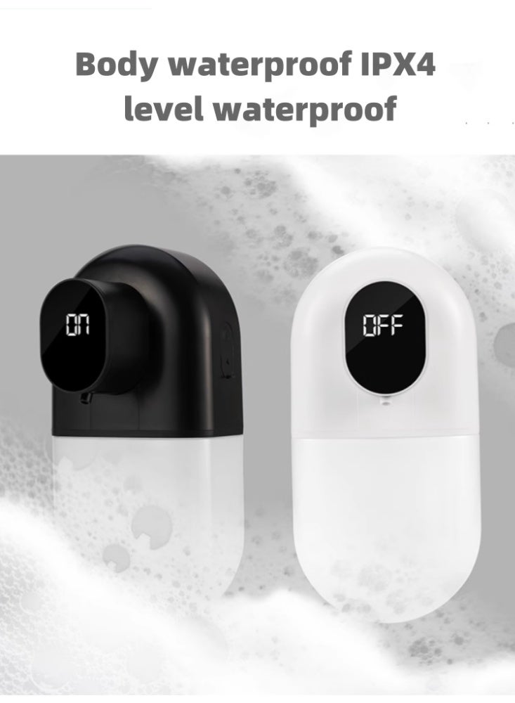 آلة تصفية اليد التلقائية ، موزع سائل الاستشعار الذكي ، موزع سائل مضاد للبكتيريا المنزلي المثبت على الجدار Lvory White Liquid Version - Image 5