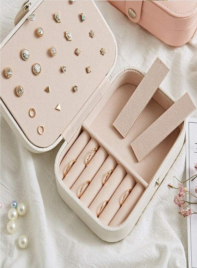 Drumil Travel Jewelry Organizer Portable Jewelry Storage Case for Necklace Earring Rings - Image 5