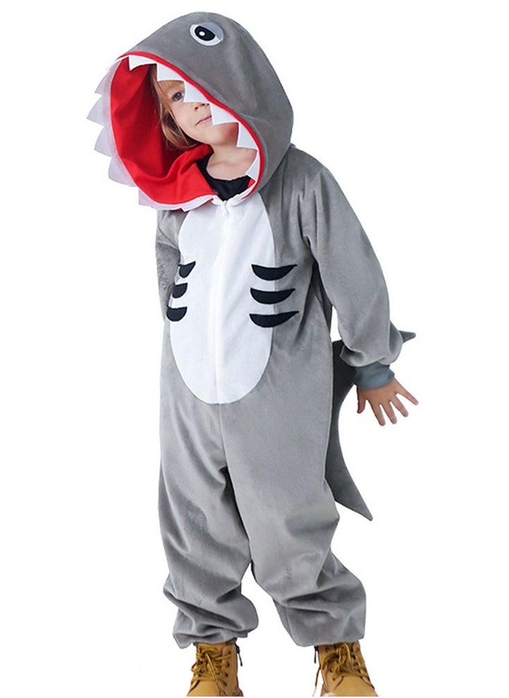 Al Aoyama Kid jumpsuit fox/horse/peacock/shark animal role-playing costumes campus performance costumes  - Image 1